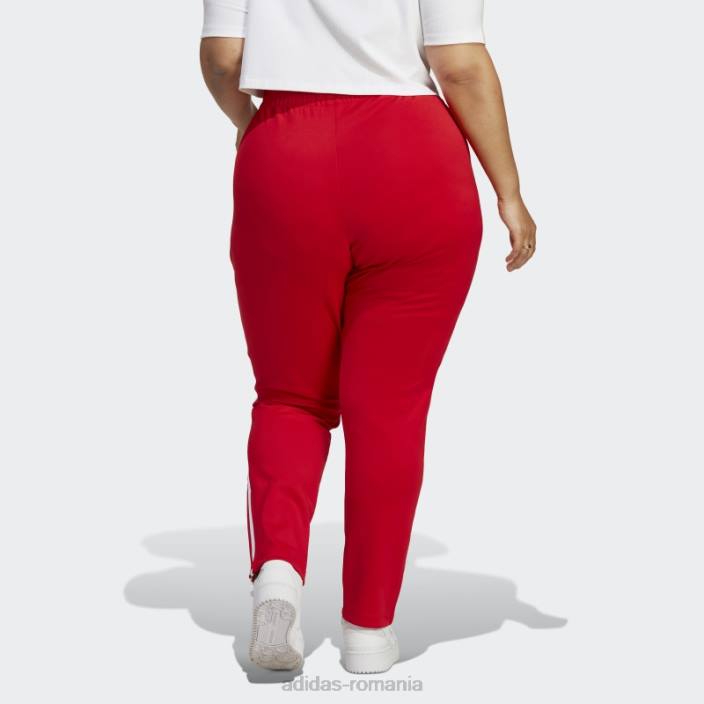 Adidas pantaloni de sport adicolor sst (plus size) stacojiu femei stacojiu 2JBN23281