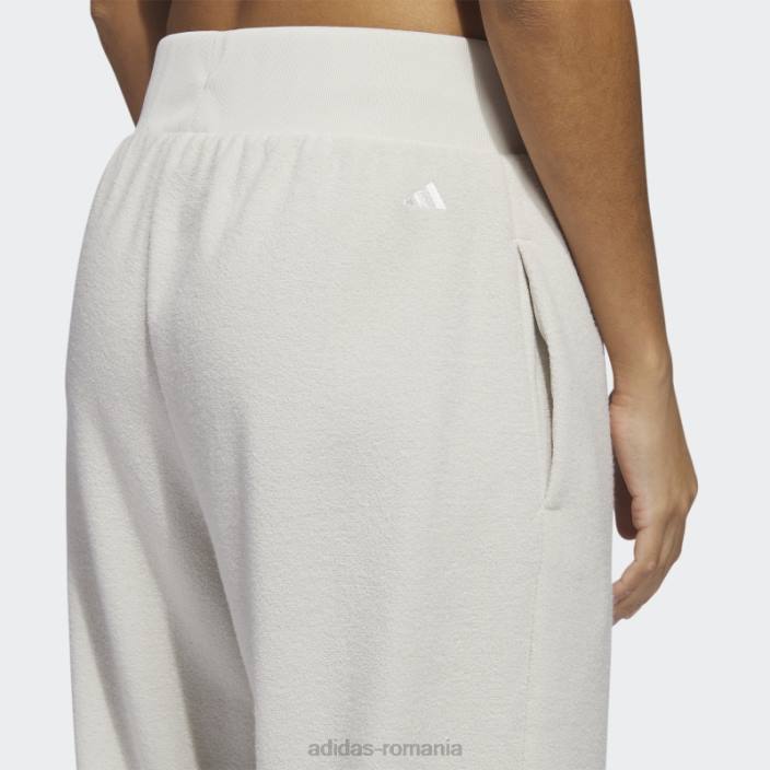 Adidas pantaloni de sport select din aluminiu femei aluminiu 2JBN23963
