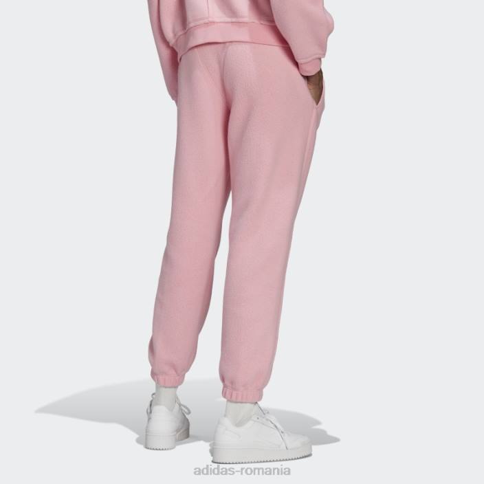 Adidas pantaloni de trening roz deschis femei roz deschis 2JBN23950