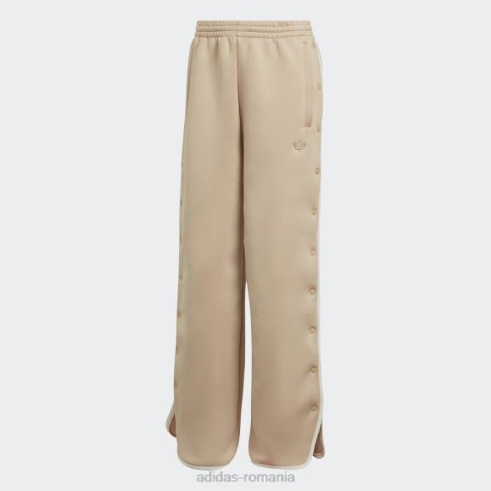 Adidas pantaloni spacer cu detalii de legare bej femei bej 2JBN24008