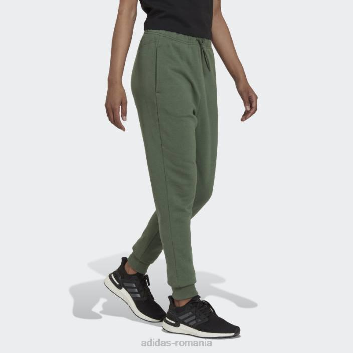 Adidas studio lounge pantaloni cu talie inalta verde oxid femei oxid verde 2JBN23978