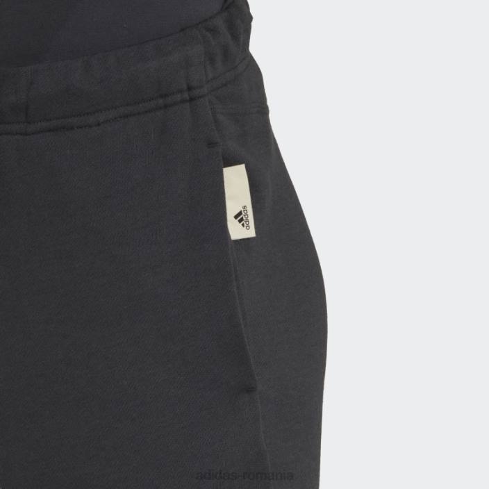 Adidas studio lounge pantaloni cu talie înaltă carbon femei carbon 2JBN23995