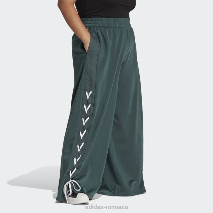 Adidas verde mineral intotdeauna originali siret pantaloni largi (plus marime) adidas femei verde mineral 2JBN23229