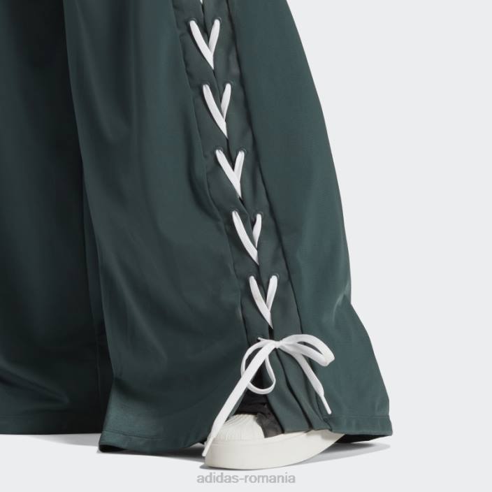 Adidas verde mineral intotdeauna originali siret pantaloni largi (plus marime) adidas femei verde mineral 2JBN23229