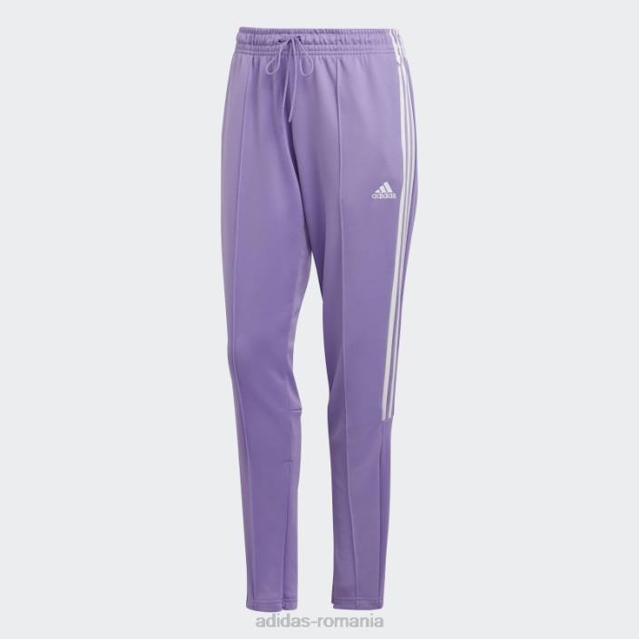 Adidas violet tiro costum până lifestyle pantaloni de sport adidas femei violet/alb 2JBN23823
