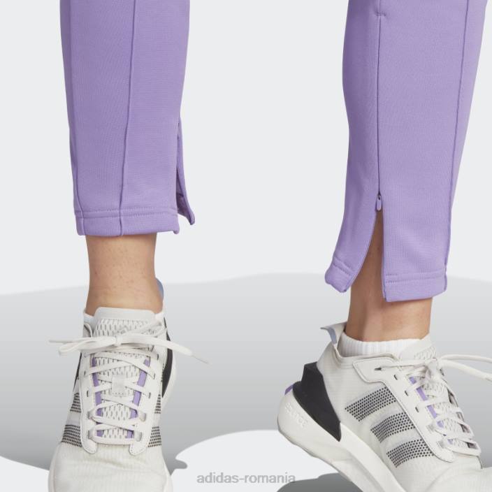 Adidas violet tiro costum până lifestyle pantaloni de sport adidas femei violet/alb 2JBN23823