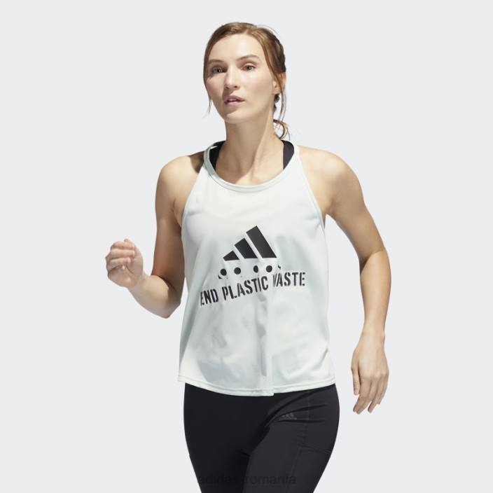 Adidas Alergați rapid, cu grafică, maiou verde femei verde 2JBN2677