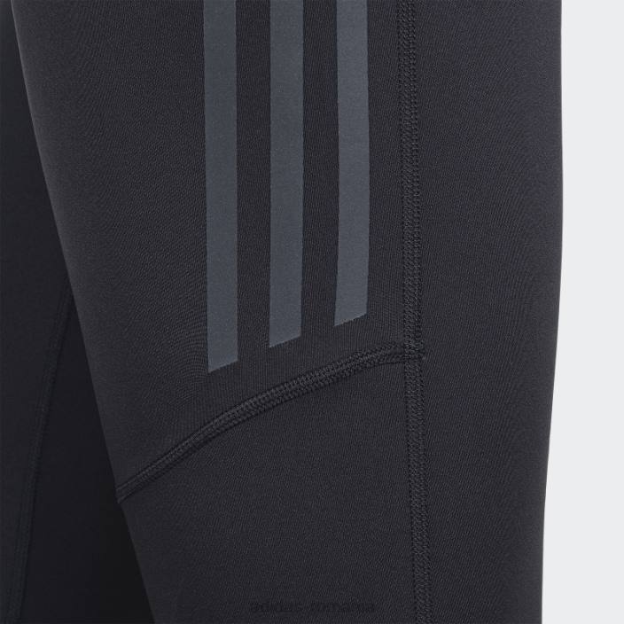 Adidas Leggings 7/8 Dailyrun 3 dungi negru adidas femei negru 2JBN2334