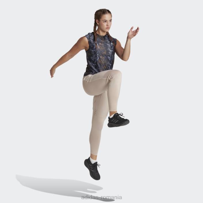 Adidas Tricou pentru alergare rapidă, realizat cu cerneală de plastic Parley Ocean femei cerneala neagra 2JBN9520