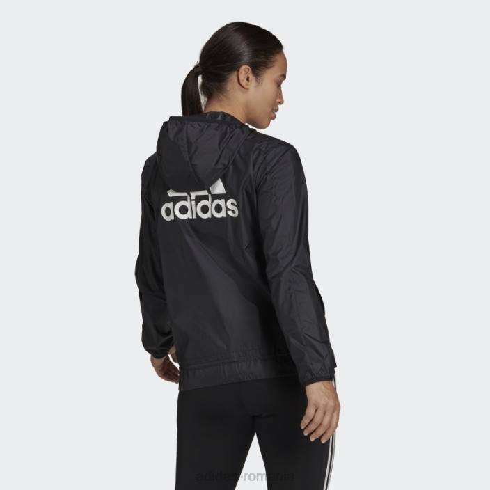 Adidas aeroready logo-ul pentru alergare, negru femei alb negru 2JBN10784