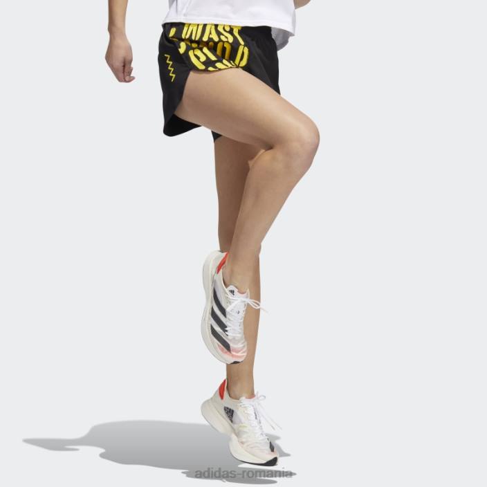 Adidas alergați rapid pantaloni scurți de alergare cu slip interior negru femei negru 2JBN2966