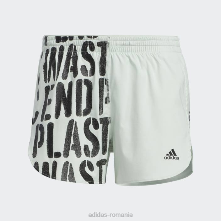 Adidas alergați rapid pantaloni scurți de alergare cu slip interior verde femei verde 2JBN10741