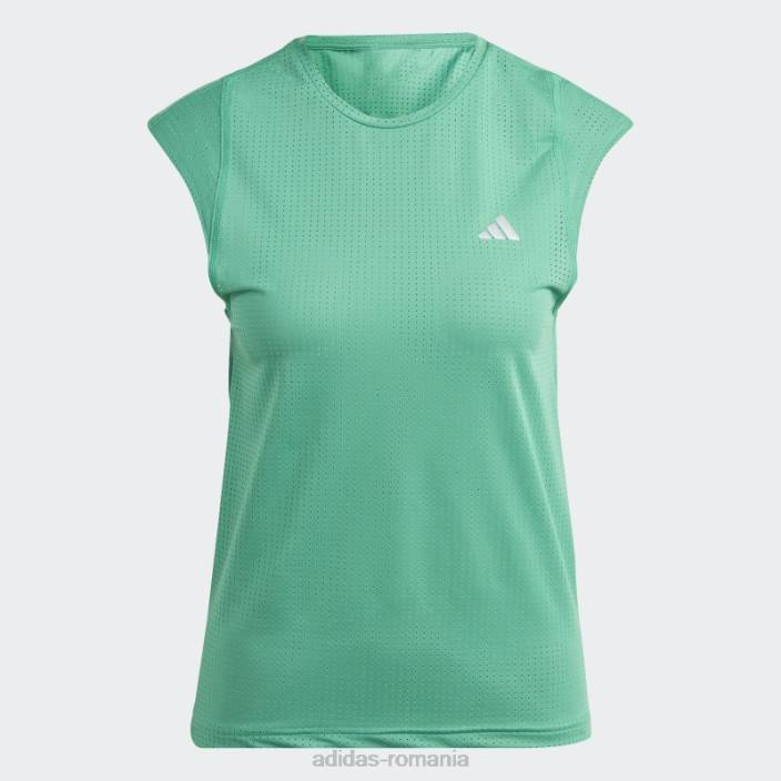 Adidas alergare rapidă tee court green femei verde curte 2JBN9067