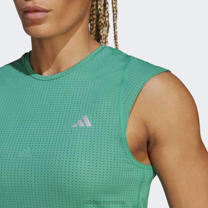 Adidas alergare rapidă tee court green femei verde curte 2JBN9067