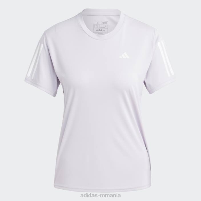Adidas deține tricou de alergare zori argintii femei zori argintii 2JBN10838