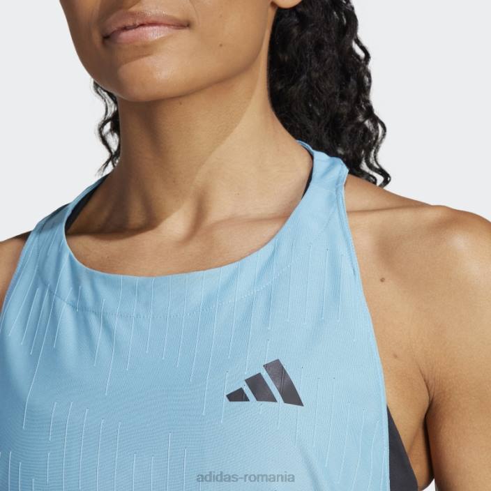 Adidas făcut pentru a fi refăcut maiou de alergare albastru femei albastru 2JBN16765
