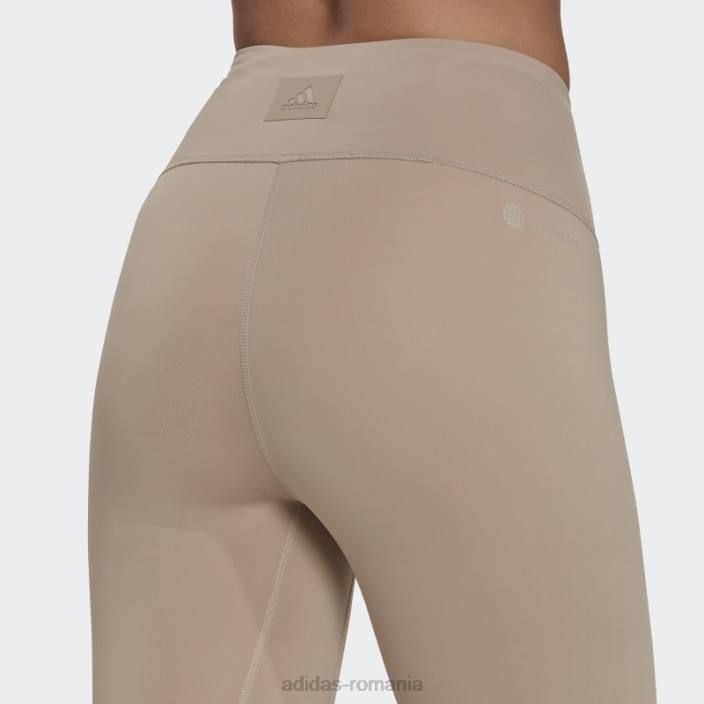 Adidas fastimpact alergare cel mai bun dintre jambiere 7/8 gri fierbinte femei gri 2JBN10726