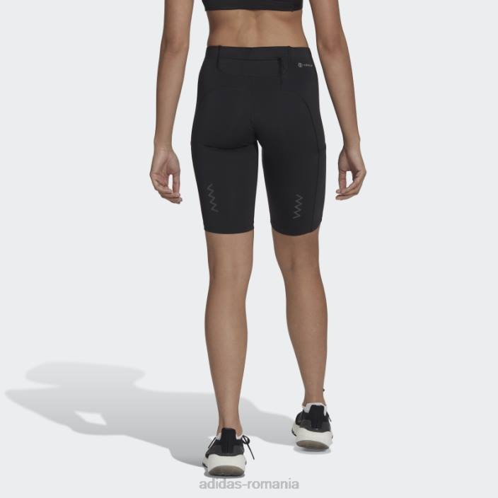 Adidas fastimpact bicicletă de alergare jambiere scurte negre elegant femei negru 2JBN10273
