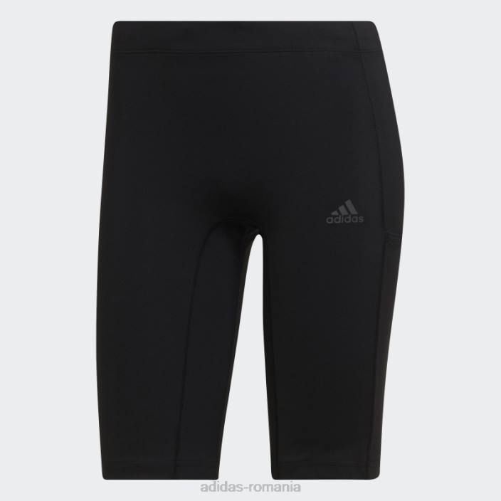 Adidas fastimpact bicicletă de alergare jambiere scurte negre elegant femei negru 2JBN10273