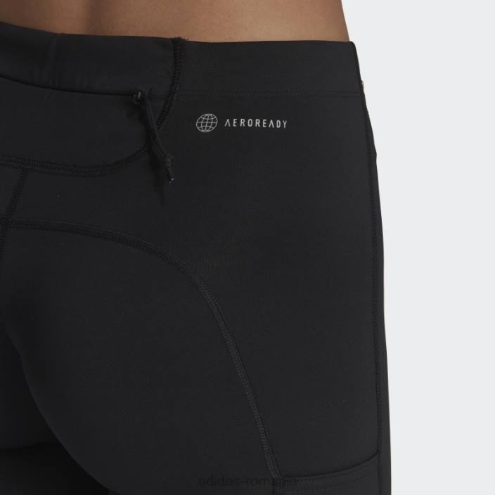 Adidas fastimpact bicicletă de alergare jambiere scurte negre elegant femei negru 2JBN10273