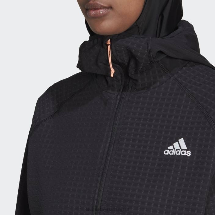 Adidas geacă soft shell x-city running neagră femei negru 2JBN10820