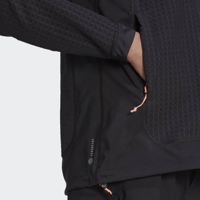 Adidas geacă soft shell x-city running neagră femei negru 2JBN10820