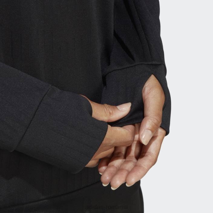 Adidas hanorac adidas negru făcut pentru a fi refăcut femei negru 2JBN16767