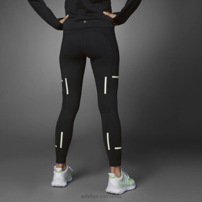 Adidas impact rapid reflecta noaptea x-city jambiere de alergare lungi negru adidas femei negru 2JBN16878