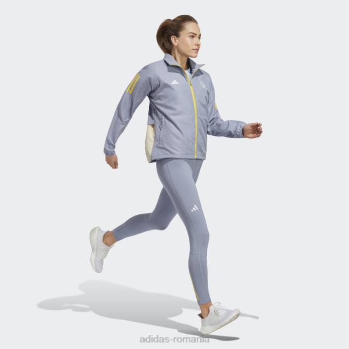 Adidas jachetă de sărbătoare boston marathon 2023 violet argintiu adidas femei violet argintiu 2JBN10194
