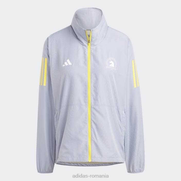 Adidas jachetă de sărbătoare boston marathon 2023 violet argintiu adidas femei violet argintiu 2JBN10194