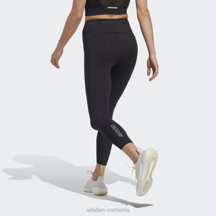 Adidas jambiere adizero running 7/8 negru femei negru 2JBN17167