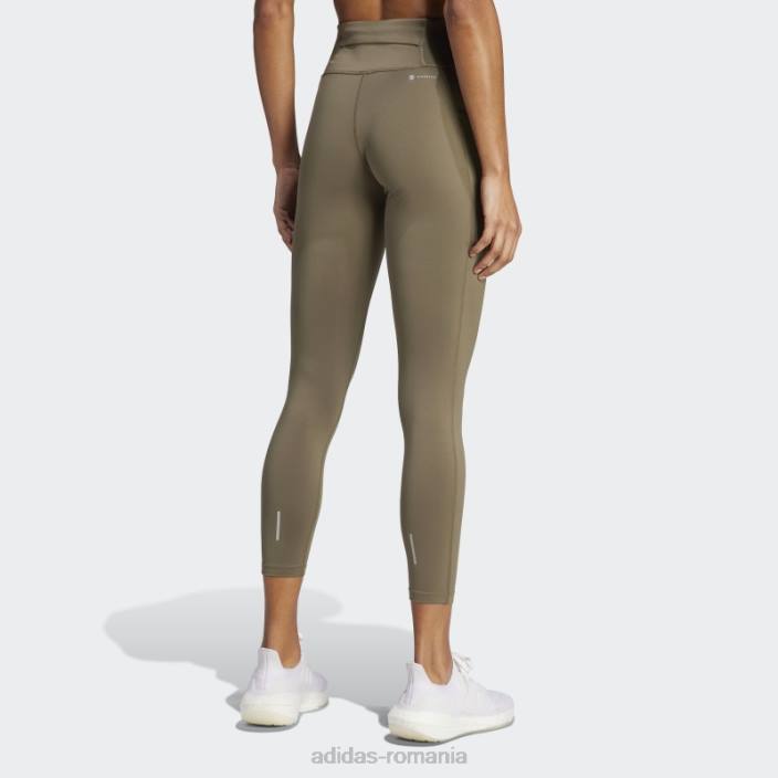 Adidas jambiere olive dailyrun 7/8 femei măsline 2JBN16516