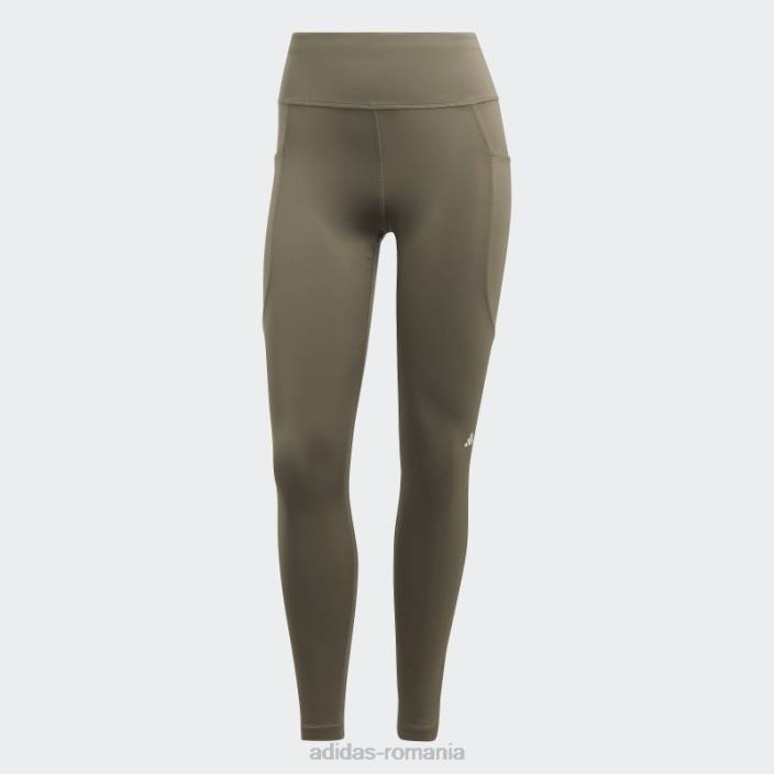 Adidas jambiere olive dailyrun 7/8 femei măsline 2JBN16516