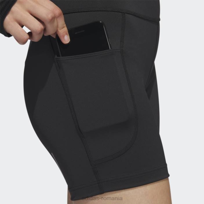 Adidas jambiere scurte de 5 inci, negri, Dailyrun femei negru 2JBN16540