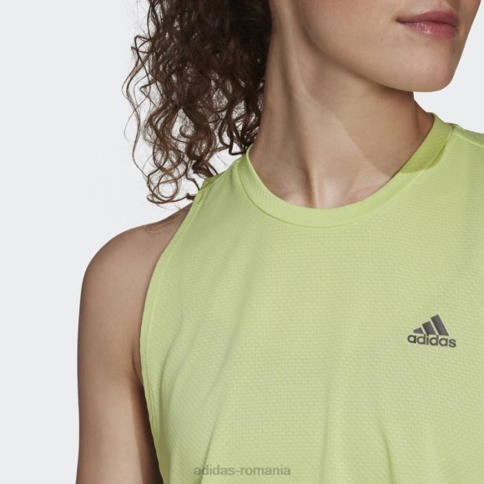 Adidas lime run icons 3 bar maicău adidas femei lămâie verde 2JBN3693