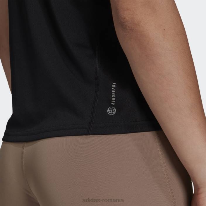 Adidas maiou negru parley run cu alergare rapidă femei negru 2JBN2951