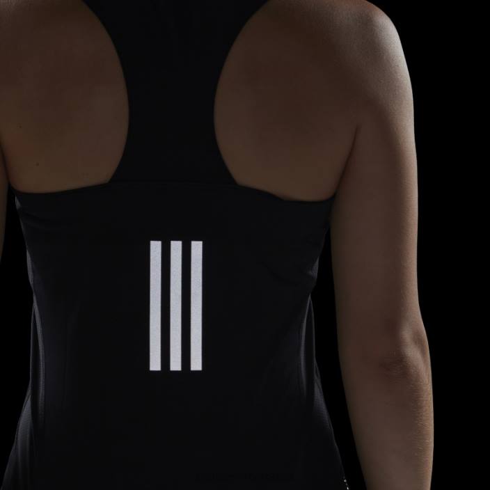 Adidas negru deține maiocul de alergare femei negru 2JBN9814
