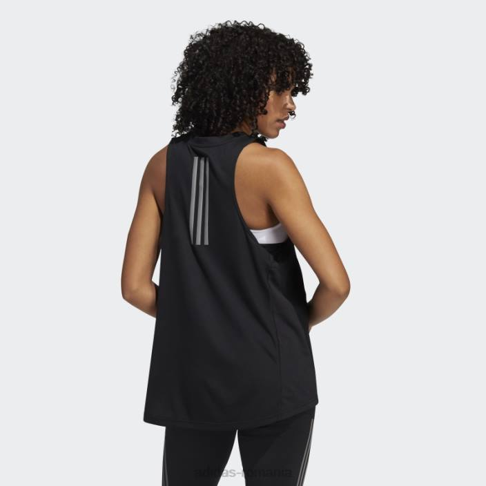 Adidas negru deține maioul de alergare femei negru 2JBN2819