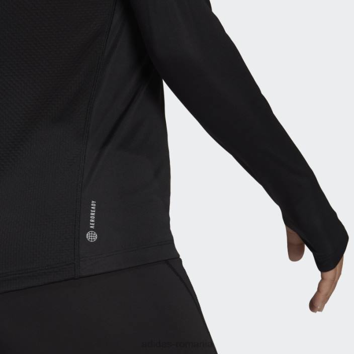 Adidas negru propriul adidas cu mânecă lungă femei negru 2JBN17151
