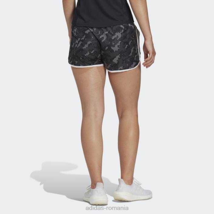 Adidas pantaloni scurți de alergare camo marathon 20 carbon adidas femei carbon 2JBN9360