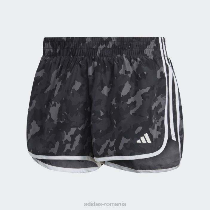 Adidas pantaloni scurți de alergare camo marathon 20 carbon adidas femei carbon 2JBN9360