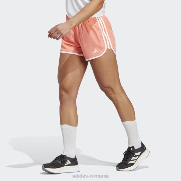 Adidas pantaloni scurți de alergare coral marathon 20 adidas femei coral 2JBN9681