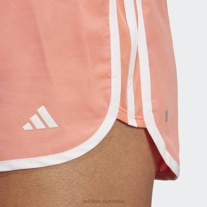 Adidas pantaloni scurți de alergare coral marathon 20 adidas femei coral 2JBN9681