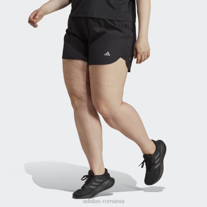 Adidas pantaloni scurți de alergare maraton negru 20 (plus mărime) adidas femei negru 2JBN16977