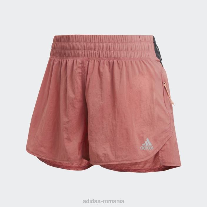 Adidas pantaloni scurți de alergare x-city roșii adidas femei roșu 2JBN10806