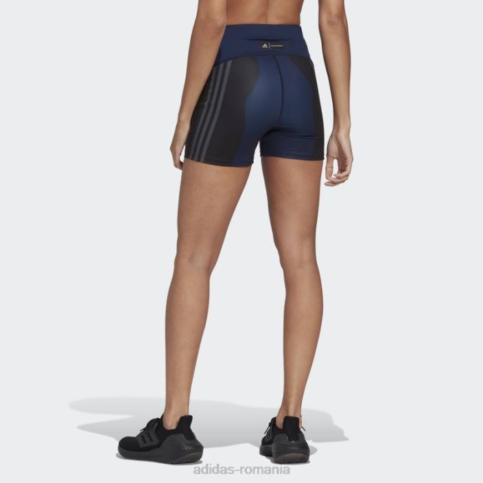 Adidas pantaloni scurți marimekko run icons pentru biciclete femei marina 2JBN3124