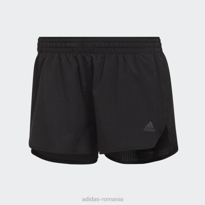 Adidas pantaloni scurți negri de alergare rapidă adidas femei negru 2JBN9207