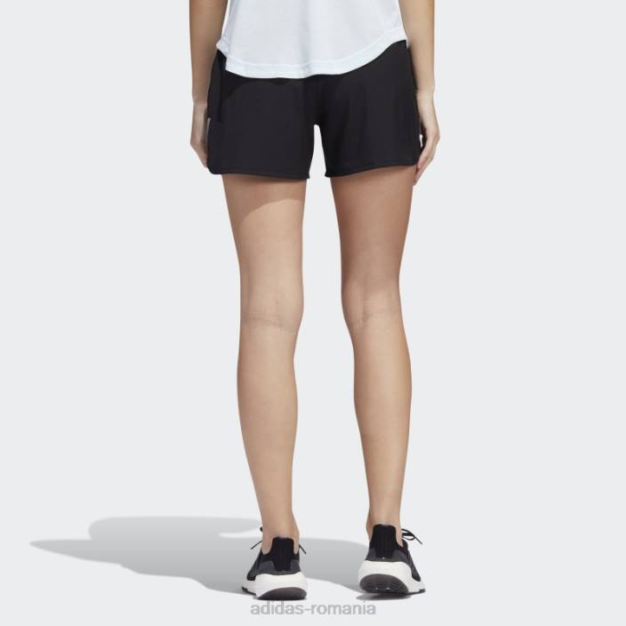 Adidas pantaloni scurți negri pentru alergare adidas femei negru 2JBN10413