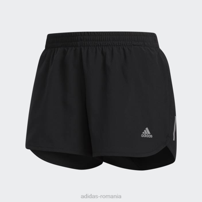 Adidas pantaloni scurți negri pentru alergare adidas femei negru 2JBN10413