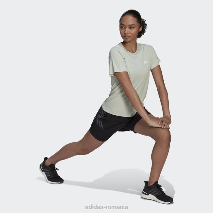 Adidas pictograme alergare neagră fustă de alergare cu 3 dungi femei negru 2JBN3149